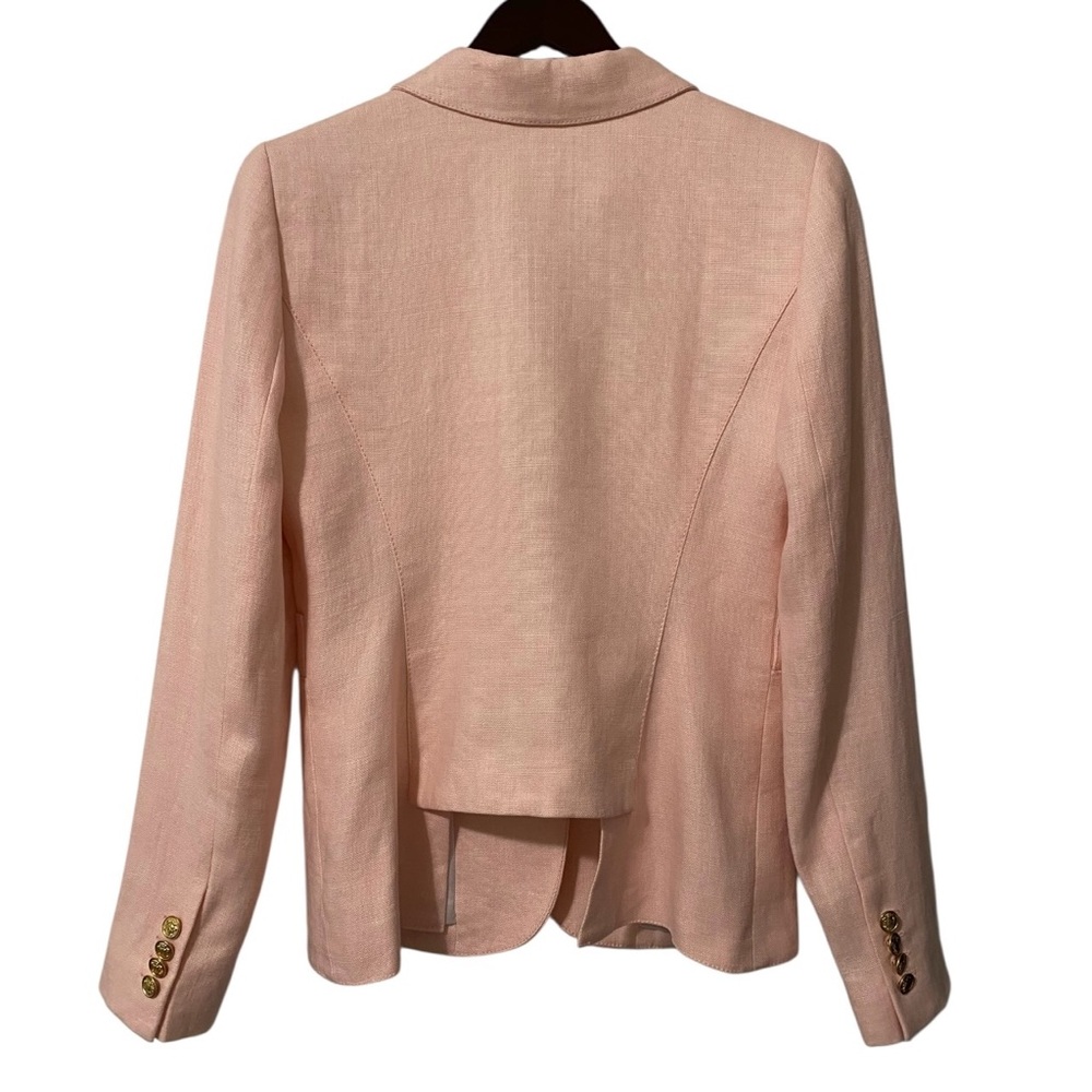 NWT SMYTHE Classic Duchess Blazer Ballet Pink Size 8 Revolve - Picture 10 of 12
